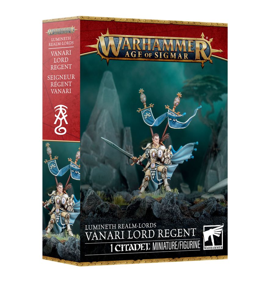 Warhammer Age of Sigmar Lumineth Realm-Lords: Vanari Lord Regent