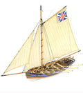 New Jolly Boat HMS Bounty Wooden Model Ship Kit 1:25