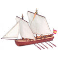 SANTISIMA TRINIDAD Longboat  Wooden Model Ship Kit 1:50