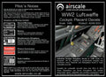 Airscale WW2 Luftwaffe Cockpit Placard Decals 1/48