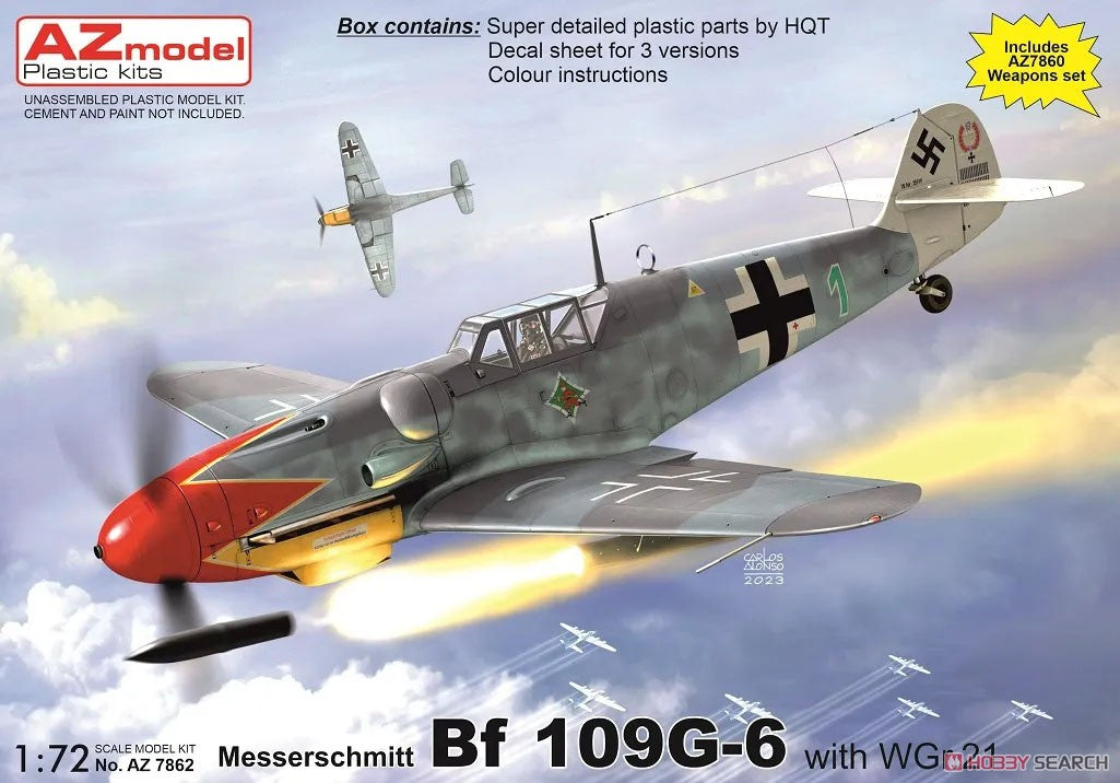 Messerschmitt Bf 109G-6 with WGr.21