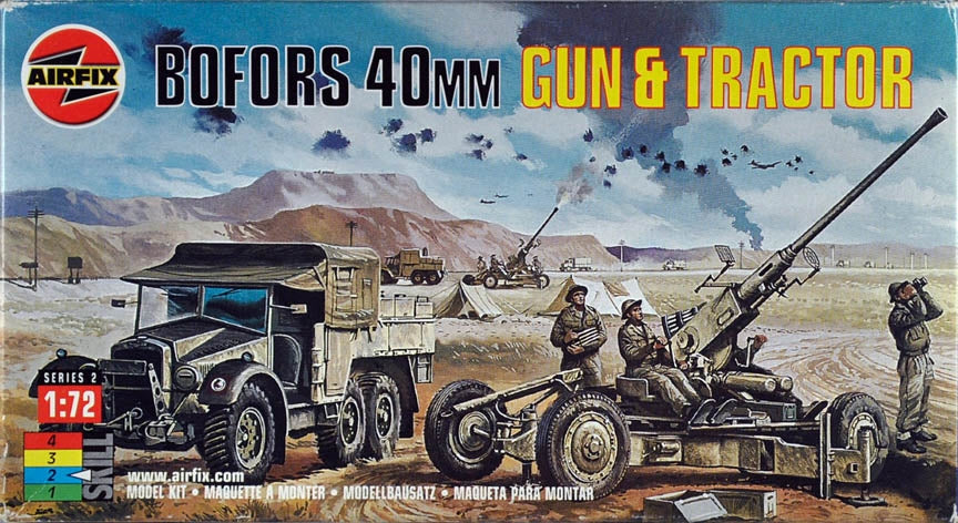 Bofors 40mm Gun & Tractor