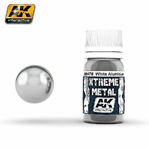 AK 478 Xtreme Metal White Aluminium