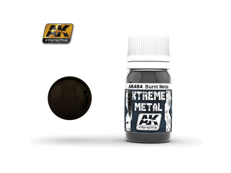 AK 484 Xtreme Metal Burnt Metal