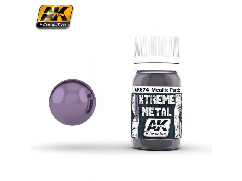 AK 674 Xtreme Metal Metallic Purple