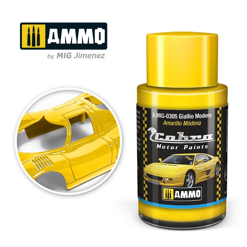 AMIG 0305 Cobra Motor Paint Giallio Modena 30ml.