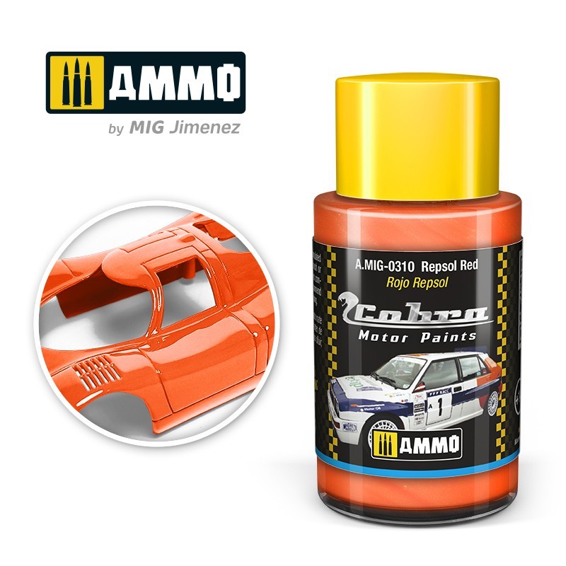 AMIG 0310 Cobra Motor Paint Repsol Red 30ml.