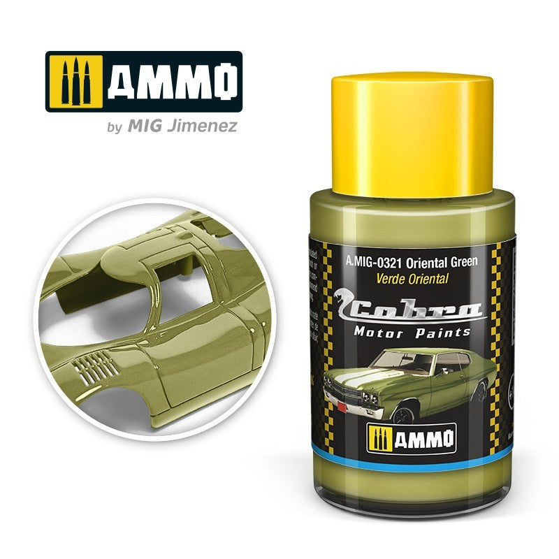 AMIG 0321 Cobra Motor Oriental Green 30ml.