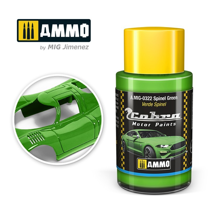 AMIG 0322 Cobra Motor Spinel Green 30ml.