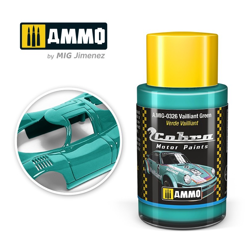 AMIG 0326 Cobra Motor Paint Vailliant Green 30ml.