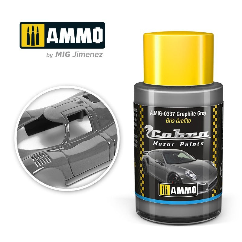 AMIG 0337 Cobra Motor Graphite Grey 30ml.