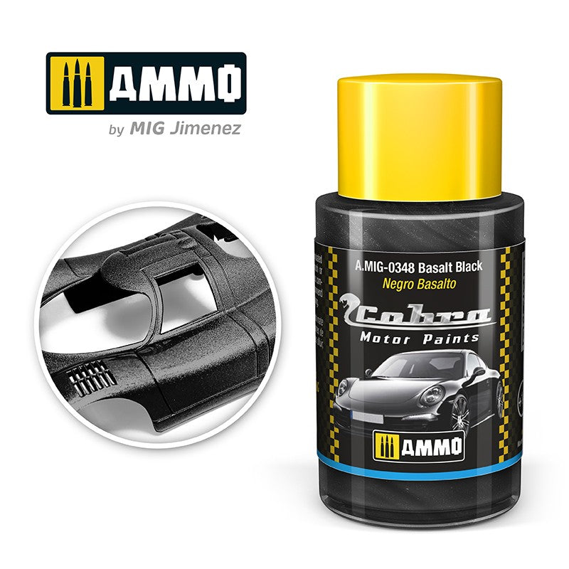 AMIG 0348 Cobra Motor Basalt Black 30ml.