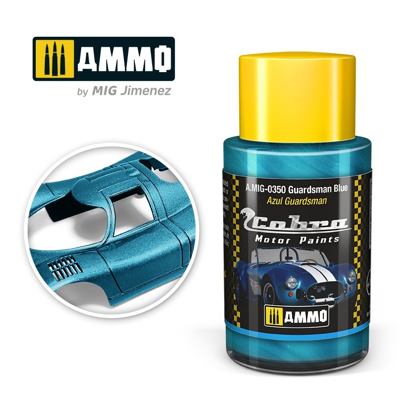 AMIG 0350 Cobra Motor Guardsman Blue 30ml.