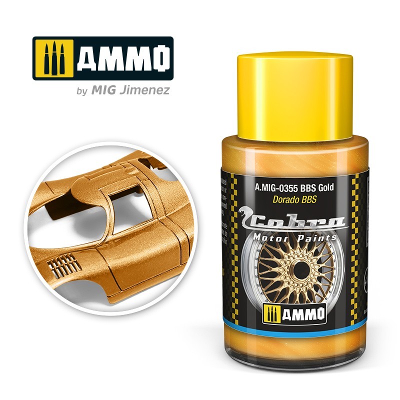 AMIG 0355 Cobra Motor BBS Gold 30ml.