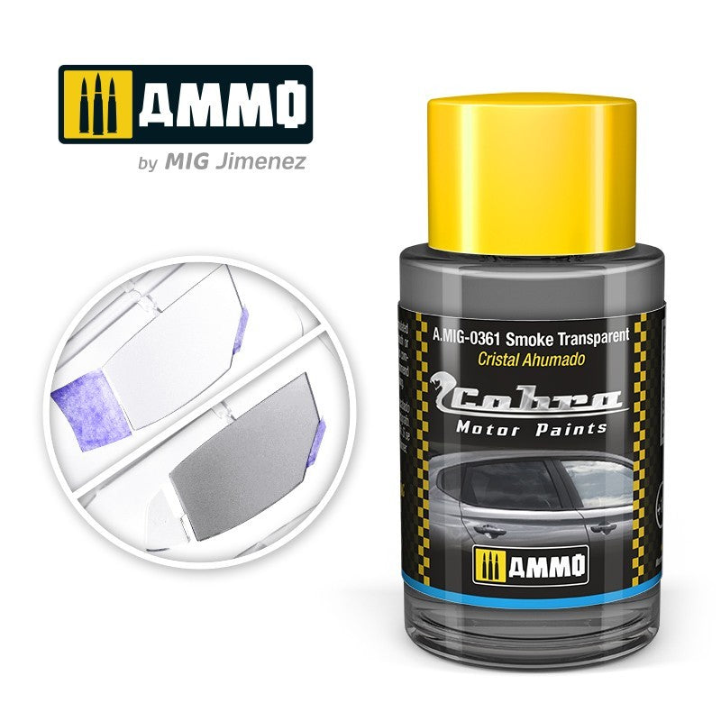 AMIG 0361 Cobra Motor Smoke Transparent 30ml.