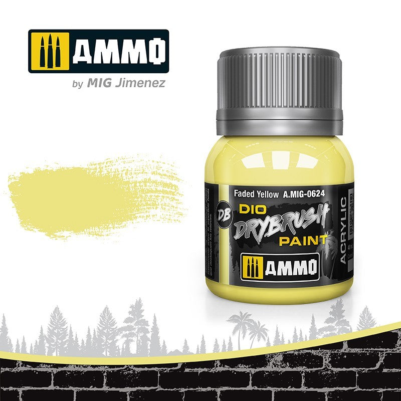 AMIG 0624 Drybrush Faded Yellow