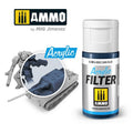 AMIG 0803 Acrylic Filter Dark Blue 15ml.