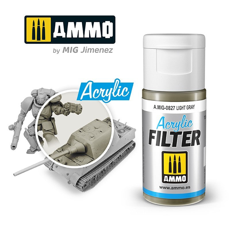 AMIG 0826 Acrylic Filter Phthalo Green 15ml.