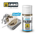 AMIG 0828 Acrylic Filter Light Grey 15ml.
