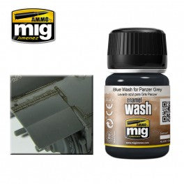 Amig Wash 1006 Blue for Panzer Grey