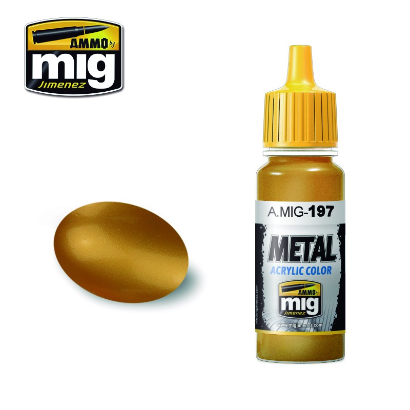 AMIG 197 Metallic Brass