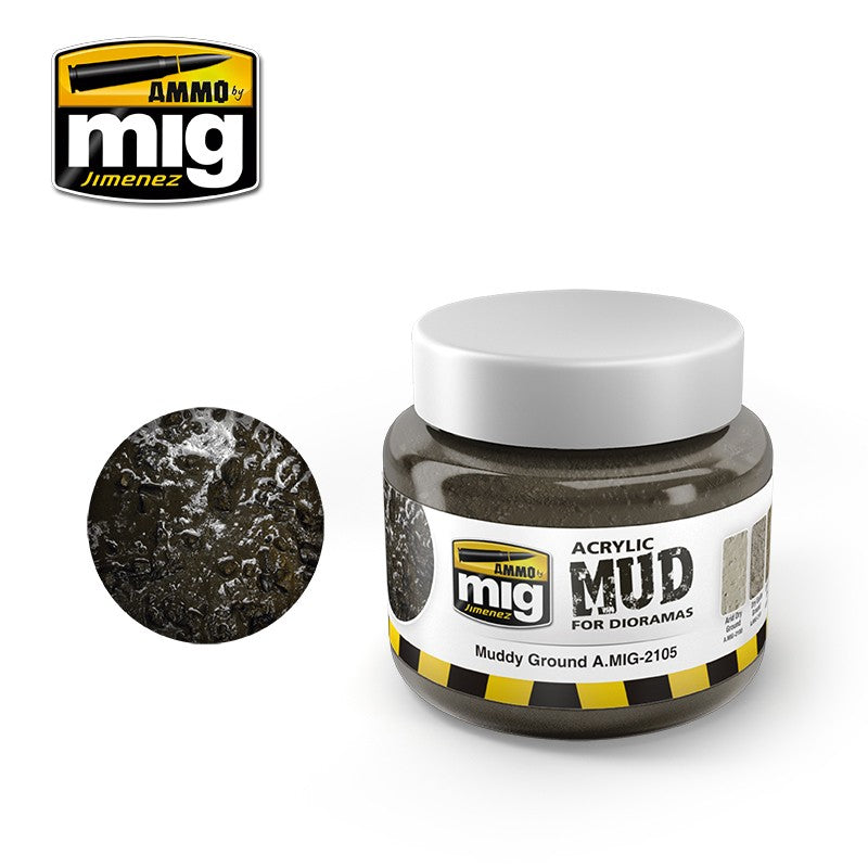 AMIG 2105 Acrylic Muddy Ground Mud for Dioramas.