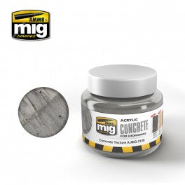 AMIG 2108 Acrylic Concrete Texture for Dioramas.