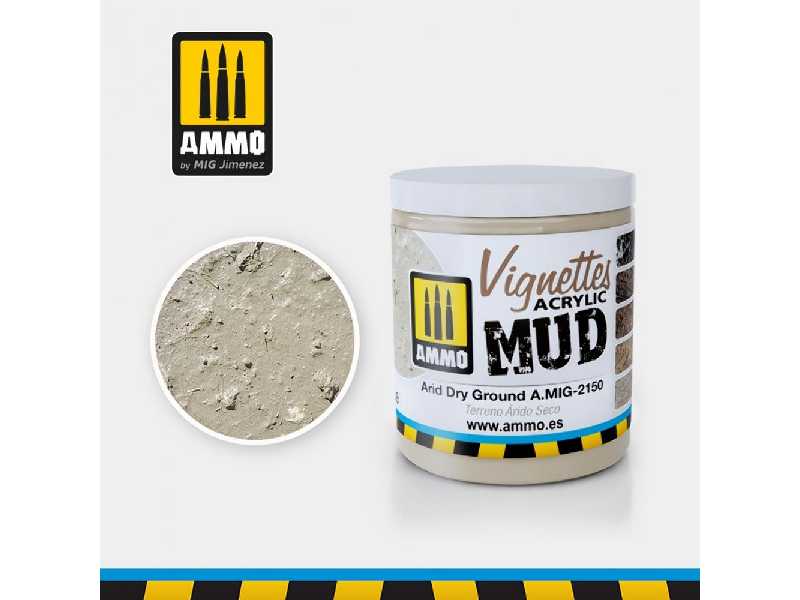 AMIG 2150 Vignettes Acrylic Mud. Arid Dry Ground 100ml.
