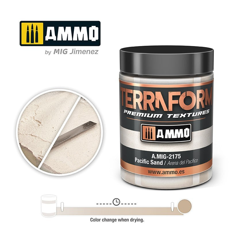 AMIG 2175 Terraform Premium Textures Pacific Sand 100ml.