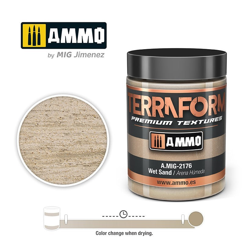 AMIG 2176 Terraform Premium Textures Wet Sand 100ml.