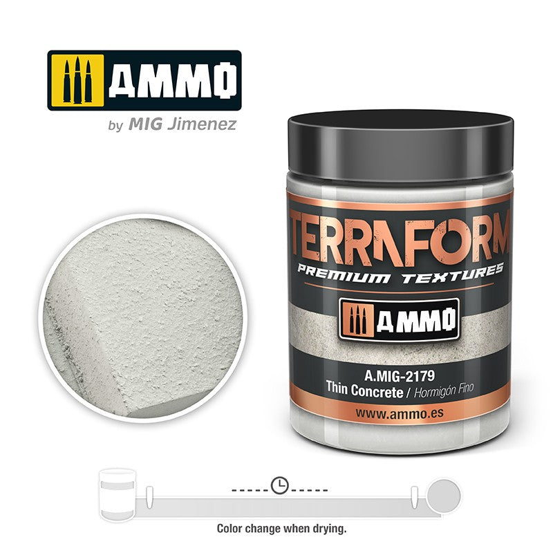 AMIG 2179 Terraform Premium Textures Concrete 100ml.