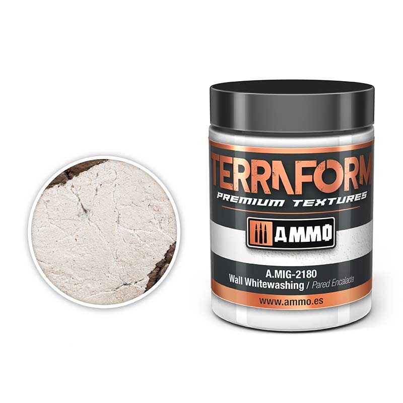 AMIG 2180 Terraform Premium Texture Wall Whitewashing 100ml.