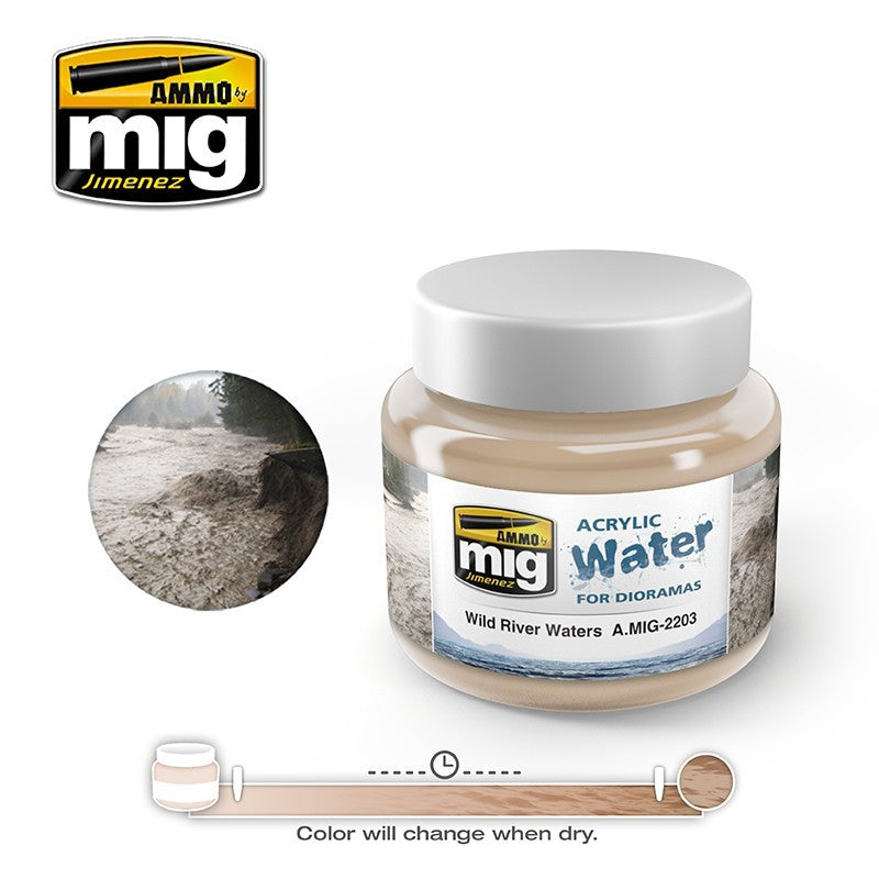 AMIG 2203 Acrylic Wild River Waters for Dioramas.