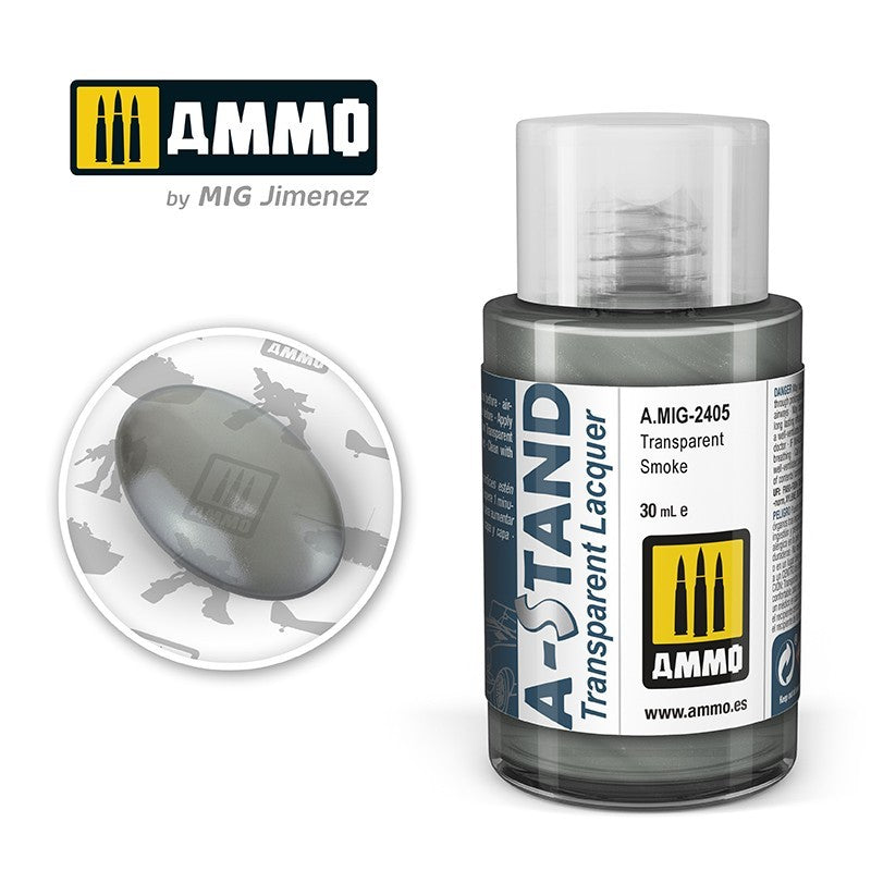 Amig 2405 A-Stand Transparent Smoke, Transparent Lacquer