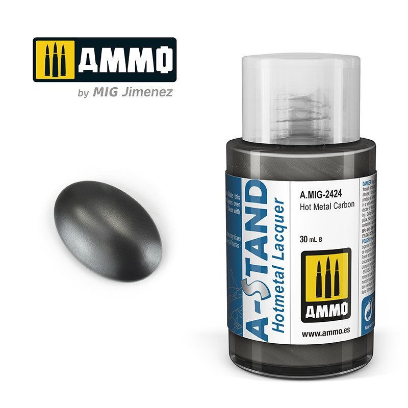 Amig 2424 A-Stand Hot Metal Carbon, Hotmetal Lacquer