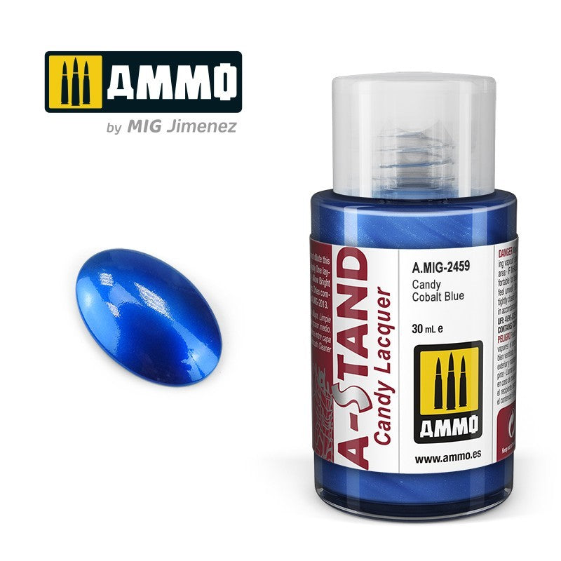 Amig 2459 A-Stand Candy Cobalt Blue, Candy Lacquer