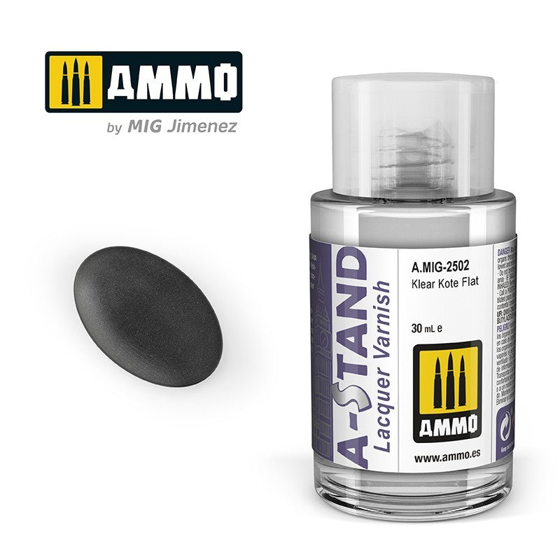 Amig 2502 A-Stand Klear Kote Flat Lacquer Varnish