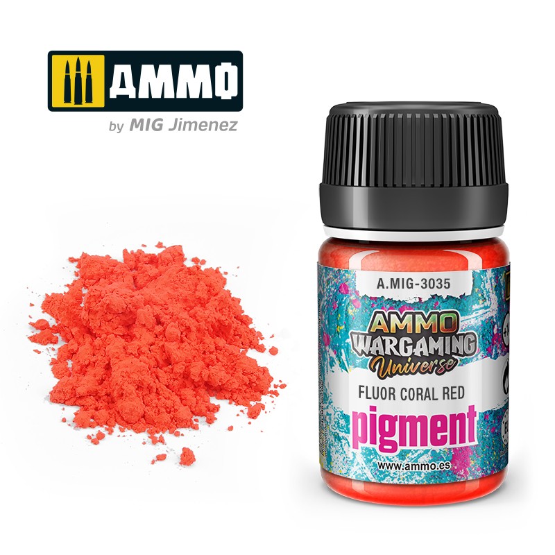 AMIG 3035 Wargaming Universe Pigment Flour Coral Red