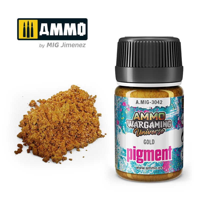 AMIG 3042 Wargaming Universe Pigment Gold