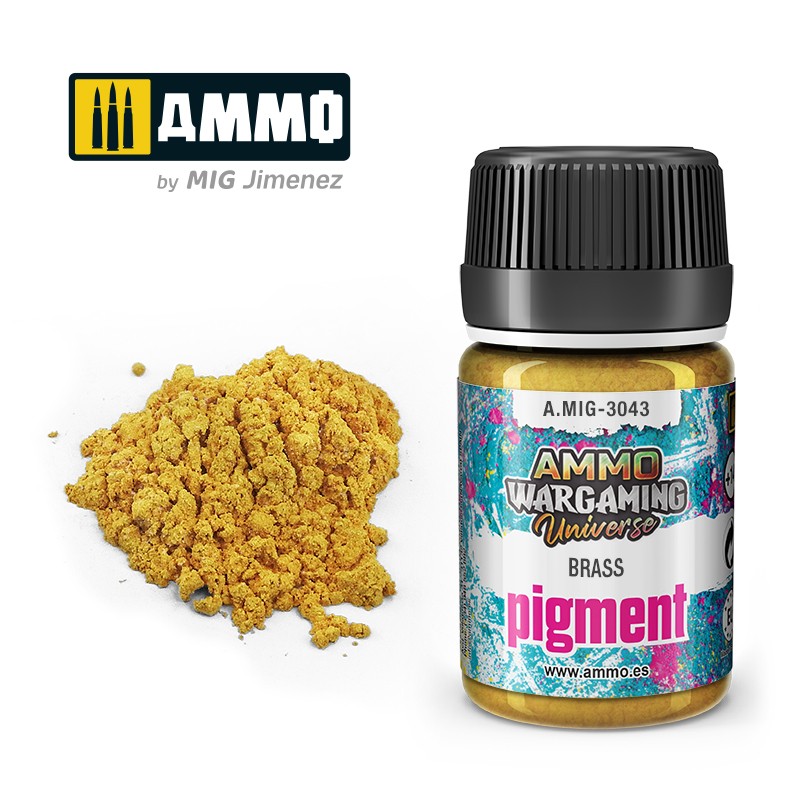 AMIG 3043 Wargaming Universe Pigment Brass