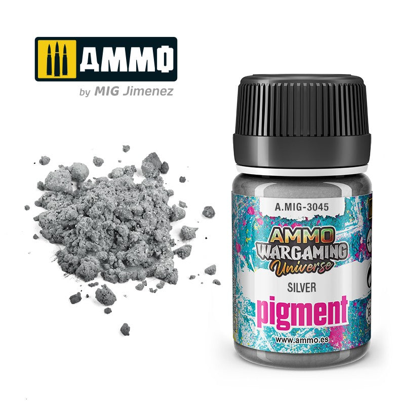 AMIG 3045 Wargaming Universe Pigment Silver