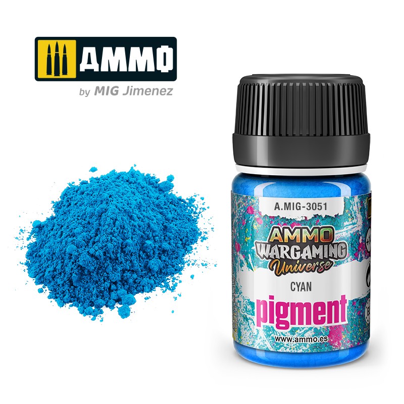 AMIG 3051 Wargaming Universe Pigment Cyan