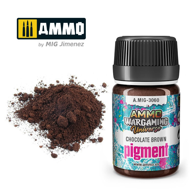 AMIG 3060 Wargaming Universe Pigment Chocolate Brown