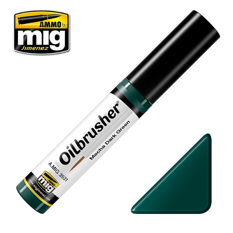 Amig 3531 Oilbrusher Mecha Dark Green