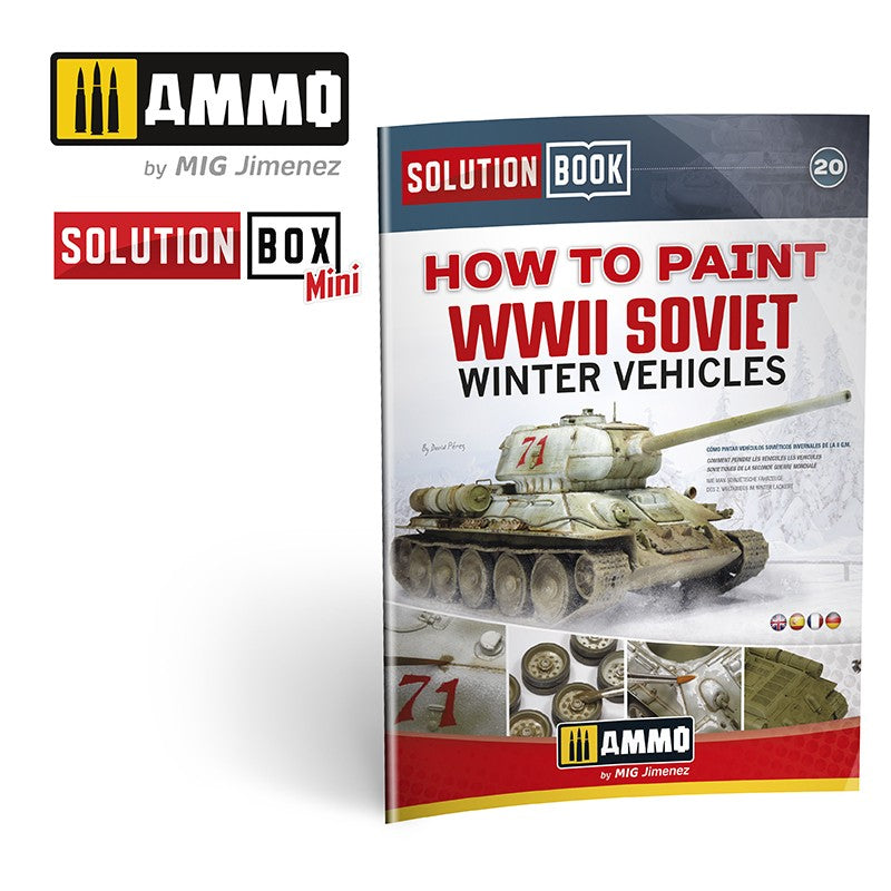 Solution Book How to Paint WWII Soviet Winter Vehicles