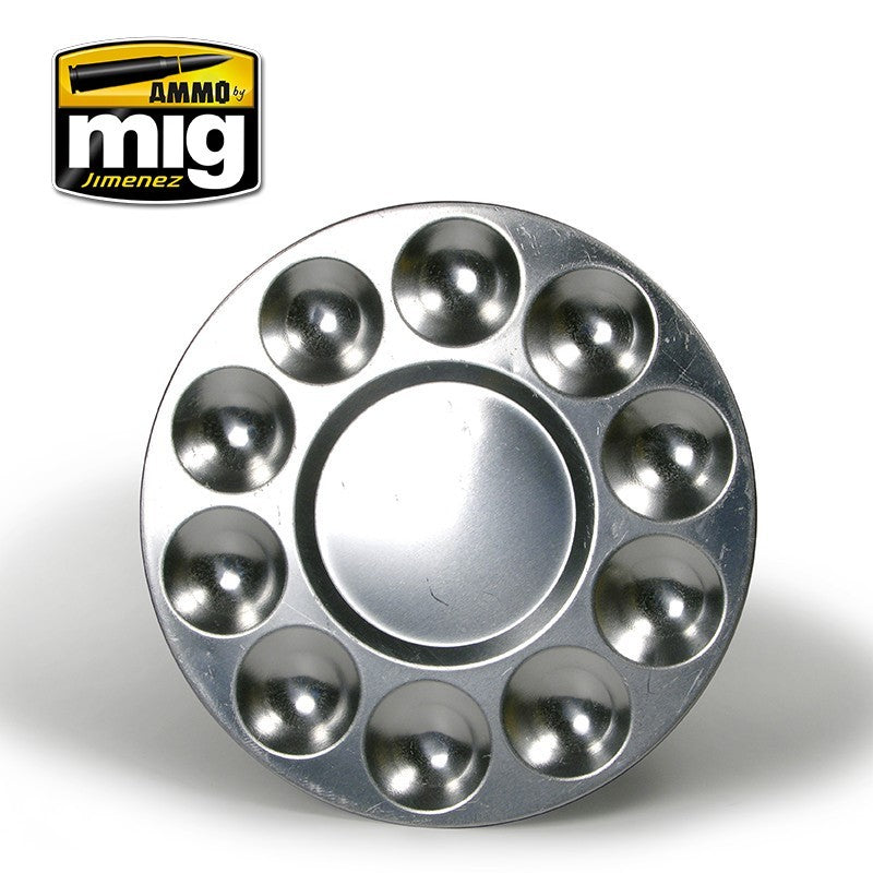 Amig 8009 Aluminium Palette 10 Wells