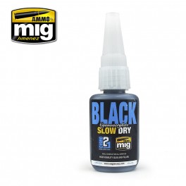 Amig Black Slow Dry Cyanoacrylate