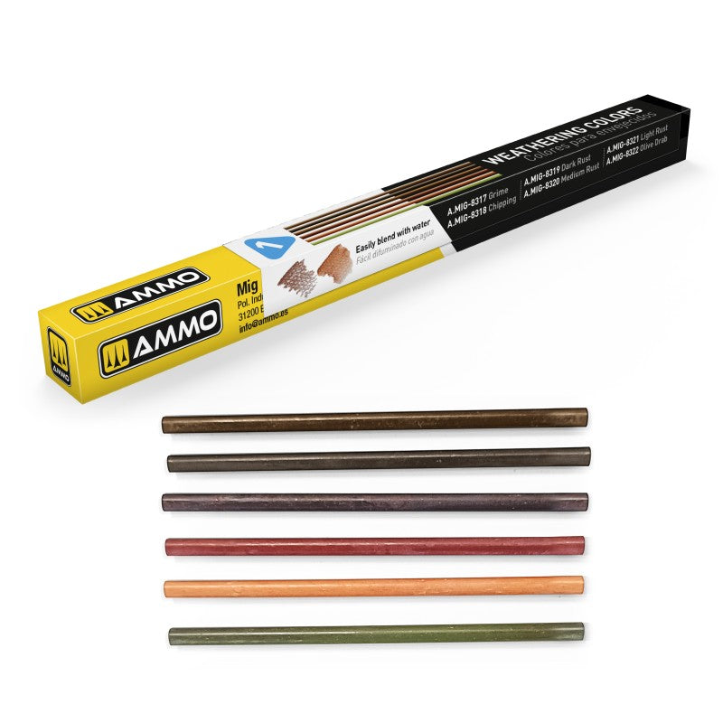 Amig 8338 Lock N Load Weathering Colors 1