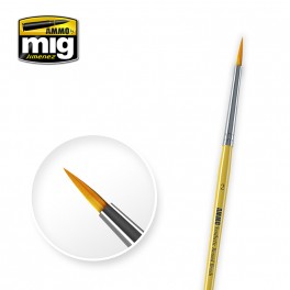 Amig 8614 2 Synthetic Round Brush