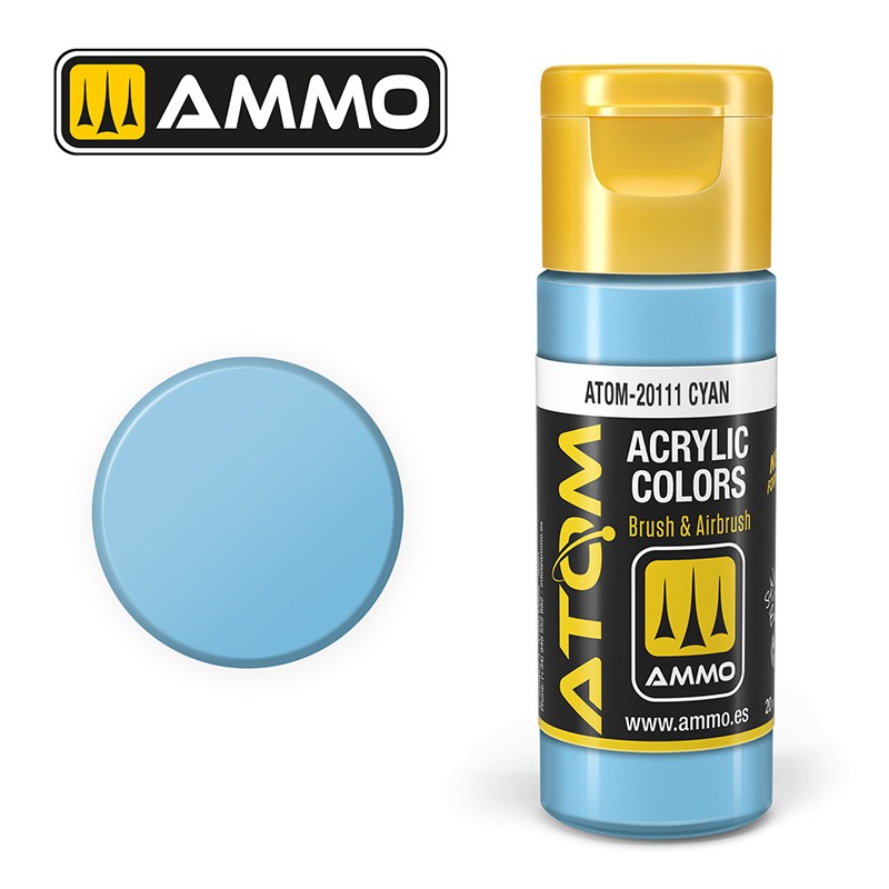 Atom 20111 Cyan